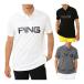  булавка Golf одежда рубашка-поло с коротким рукавом BIG Logo принт мужской 621-2260801 tops легкий . вода скорость .2022 год весна лето модель PING APPAREL булавка одежда весна лето одежда 