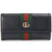 GUCCI Gucci outlet длинный кошелек женский черный 719886DJ2DG1060