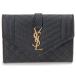Saint Laurent солнечный rolan футляр для карточек женский черный 651026 BOW91 1000 CONPACTWALLET