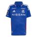 < кошка pohs отправка > SALE adidas( Adidas ) OAY70 JK2809 Junior Kids KIDS Yokohama F* Marino s2025 год HOME Home 1st короткий рукав форма 25Q1