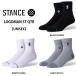  Stan s(STANCE) A356A20LOG баскетбол NBA Logo заднее крыло носки LOGOMAN ST QTR 23FW