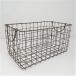  gardening miscellaneous goods wire basket basket basket wire iron antique antique square basket L PL-63427-80