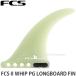エフシーエス ツー ウィップ ロングボード フィン FCS II WHIP PG LB FIN サーフィン サーフボード シングル SURF カラー:Clear SIZE:8