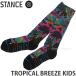 スタンス トロピカル ブリーズ キッズ STANCE TROPICAL BREEZE KIDS スノボー スキー 靴下 ソックス 子供 ジュニア カラー:Tropical