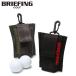  regular goods Briefing golf ball holder men's BALL HOLDER TL BRG231G51 BRIEFING 3 piece storage Basic water-repellent light weight 