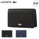  Lacoste футляр для визитных карточек мужской NH1604KP LACOSTE натуральная кожа 