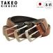  Takeo Kikuchi ремень булавка модель 508025 сделано в Японии TAKEO KIKUCHI бизнес casual формальный телячья кожа натуральная кожа 