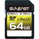 ڥͥݥ̵SUNEAST (󥤡) SDXC 64GB UHS-II V60 280MB/s U3 4K UHD ULTIMATE PRO  [SE-SDU2064GC280]