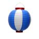 [ дешевая версия ] фонарь ( фонарь ) винил фонарь сяку круг * синий | белый l фонарь фонарь праздник . день Event оборудование орнамент item 