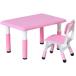  детский. стол . стул комплект, ребенок образование для стол . стул, детский. пластиковый. свет . игра для стол 