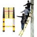  складной эластичный лестница, стакан волокно удлинение лестница высота 5m/4.5m/4m/3.5m/3m/2.5m/2m, для бытового использования крыша электроработы для эластичный лестница 