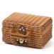  пикник корзина крышка имеется корзина модный корзина чемодан пикник корзина ротанг коробка ланч корзина PP сборник комплект ротанг место хранения box свадьба фотография фотосъемка дорога 