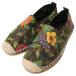 POLO RALPH LAUREN / BARRON Polo Ralph Lauren flower canvas espadrille shoes slip-on shoes sandals declared size 7.5 D
