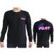  jet Pilot JETPILOT футболка длинный рукав мой jet Pilot L/S TEE My Jetpilot черный Logo PINK/BLUE L mj20ls long T