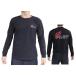  jet Pilot JETPILOT футболка длинный рукав мой jet Pilot L/S TEE My Jetpilot черный Logo RED/GREY XL mj20ls long T