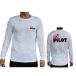  jet Pilot JETPILOT футболка длинный рукав мой jet Pilot L/S TEE My Jetpilot белый Logo RED/GREY M mj20ls long T