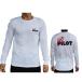  jet Pilot JETPILOT футболка длинный рукав мой jet Pilot L/S TEE My Jetpilot белый Logo RED/GREY XL mj20ls long T