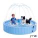  домашнее животное бассейн Kids фонтан имеется собака детский 120×30cm складной воздушный насос не необходимо домашнее животное ванна водные развлечения . средний . меры наружный закрытый сад для гараж для отдых товары 
