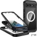 Google Pixel 10a �P�[�X ���ʕی� 360�x�ی� �t���J�o�[ �����t�B���� �����K���X 9H ������ �w��h�~ �h�o �ϏՌ� �Ռ��z�� �ČRMIL�K�i �}�O�l�b�g����