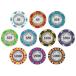  Poe машина chip 10 шт. комплект Casino chip Monte Carlo в коробке 