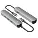 HyperDrive 6-in-1 USB-C ϥ 4K HDMI 60W PD ® ͭlan ͥå TYPE-C USB