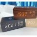  глаз ... часы цифровой датчик времени модный симпатичный класть часы Qi зарядка беспроводной зарядка сигнализация часы дата температура экономия энергии ### часы X70MM-###