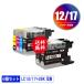 LC12/17BK LC12/17C LC12/17M LC12/17Y 4å + LC12/17BK2 6ĥå ֥饶 ߴ 󥯥ȥå ̵ (LC12 LC17 LC12-4PK)
