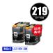 LC219BK (LC213BK) ֥å 2ĥå ֥饶 ߴ 󥯥ȥå ̵ (LC219 LC213 MFC-J5720CDW LC 219 MFC-J5620CDW)
