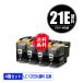 LC21EBK ֥å  4ĥå ֥饶 ߴ 󥯥ȥå ̵ (LC21 LC21E DCP-J983N LC 21)