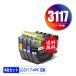 LC3117-4PK 4�F�Z�b�g �u���U�[ �݊��C���N �C���N�J�[�g���b�W �������� (LC3117 MFC-J5630CDW LC 3117 MFC-J6583CDW MFC-J6983CDW MFC-J6980CDW MFC-J6580CDW)