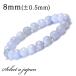  голубой гонки a торцевая дверь браслет 8mm Power Stone браслет мужской женский натуральный камень четки 