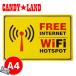  жестяная пластина табличка american смешанные товары Vintage Wi-Fi античный FREE WIFI America смешанные товары 
