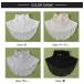  silk 100% neck cover mesh lady's scarf attaching collar attaching .. attaching collar high‐necked ta-toru neck neck warmer 