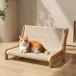  домашнее животное шезлонг домашнее животное bed кошка для наклонный стул салон кошка сопутствующие товары из дерева маленький размер собака носорог The ru лен коготь .. кошка гамак модный кошка bed домашнее животное постельные принадлежности 