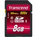 ȥ󥻥 TS8GSDHC10U1 8GB SD Card U1 MLC 600X