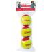  Wilson WRT137001 STARTER EASY 3 BALL * бейсбол теннис мяч 