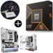AMD Ryzen 5 9600X W/O Cooler WOF (6C/12T��3.9GHz��65W) CPU + ASRock X870 Pro RS �ޥ����ܡ��� + ASRock���ꥸ�ʥ�ޥ����ѥå� ���å�