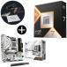 AMD Ryzen 7 9800X3D CPU + ASRock B850M Steel Legend WiFi Micro-ATX материнская плата + ASRock оригинал коврик для мыши комплект 
