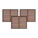  asahi ..resinag жалюзи 9012 walnut 3 шт. комплект производитель прямая поставка 