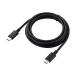 USB�P�[�u�� ELECOM �G���R�� MPA-CC15PNBK �u���b�N �X�}�z�E�^�u���b�g�pUSB�P�[�u�� USB(C-C) �X�^���_�[�h Power Delivery�Ή� �F�ؕi 1.5m