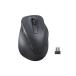 ELECOM M-XGXL30DBSKBK ���C�����X�}�E�X �É� ���� 2.4GHz 5�{�^�� �E���p �R�� XL�T�C�Y EX-G �u���b�N ���[�J�[����
