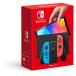  nintendo Nintendo Switch ( have machine EL model ) HEG-S-KABAA neon blue / neon red game machine body 