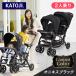  2 посадочных мест коляска Kato ji 2 человек .go-DX оникс черный новорожденный из дождевик имеется [ гарантийный срок :1 год ][ 2 человек .go- вертикальный легкий compact независимый родственная ]