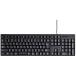 ELECOM TK-FFCM01BK �u���b�N �L���L�[�{�[�h/�����u������/�t���T�C�Y/USB�ڑ�