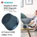  портативный динамик Bluetooth соответствует miatone MagBoom Mini MAG темно-синий голубой магнит IPX6 водонепроницаемый Mike встроенный TWS функция длина час воспроизведение compact легкий MGBOOMMNA