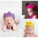  волосы аксессуары baby лента для волос вязаный Crown головная повязка свадьба формальный детский khb-013