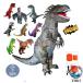  костюм мульт-героя динозавр 9type костюм костюмированная игра Trek Stila nosaurus для взрослых Halloween легкий в использовании рекомендация популярный внимание item удобный товары 