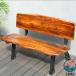  сад bench магазин неоригинальный aluminium литье bench ширина 120 150 180cm выдерживающий солнечный свет . дождь . сильный THKJ водонепроницаемый park bench двор. bench вход шт. наружный стул садовая мебель 