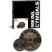 MEINL Cymabals тарелки комплект CCD-CS3 Classics Custom Dark Effects Set( CC10DAS,CC18DACH )( мой фланель тарелки Splash коричневый inaCCDCS3 )