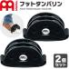 MEINL Percussion �t�b�g�^���o���� FJS2S-BK 2�Z�b�g�k�}�C�l�� �t�b�g�p�[�J�b�V���� FOOT TAMBOURINE FJS2SBK�l